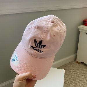 Adidas NWT light pink hat
